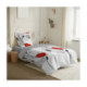 Parure de Couette 2 Pieces 100% Coton 140 x 200 cm