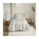 Parure de Couette 2 Pieces 100% Coton 140 x 200 cm