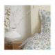 Parure de Couette 2 Pieces 100% Coton 140 x 200 cm