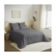 Pack Complet Housse de couette Imprimé 220 x 240 cm - Drap housse 140 x 190 cm - 100% Coton 57 Fils