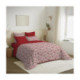 Pack Complet Housse de couette Imprimé 220 x 240 cm - Drap housse 140 x 190 cm - 100% Coton 57 Fils