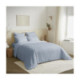 Pack Complet Housse de couette Imprimé 220 x 240 cm - Drap housse 140 x 190 cm - 100% Coton 57 Fils