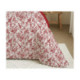 Pack Complet Housse de couette Imprimé 220 x 240 cm - Drap housse 160 x 200 cm - 100% Coton 57 Fils