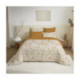 Pack Complet Housse de couette Imprimé 240 x 260 cm - Drap housse 180 x 200 cm King Size - 100% Coton 57 Fils