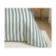 Pack Complet Housse de couette Imprimé 240 x 260 cm - Drap housse 180 x 200 cm King Size - 100% Coton 57 Fils