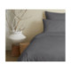 Pack Complet Housse de couette Imprimé 240 x 260 cm - Drap housse 180 x 200 cm King Size - 100% Coton 57 Fils