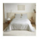 Pack Complet Housse de couette Imprimé 240 x 260 cm - Drap housse 180 x 200 cm King Size - 100% Coton 57 Fils