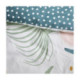 Parure de Couette 140x200 - 2 Pieces 100% Coton 