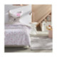 Parure de Couette 140x200 - 2 Pieces 100% Coton 