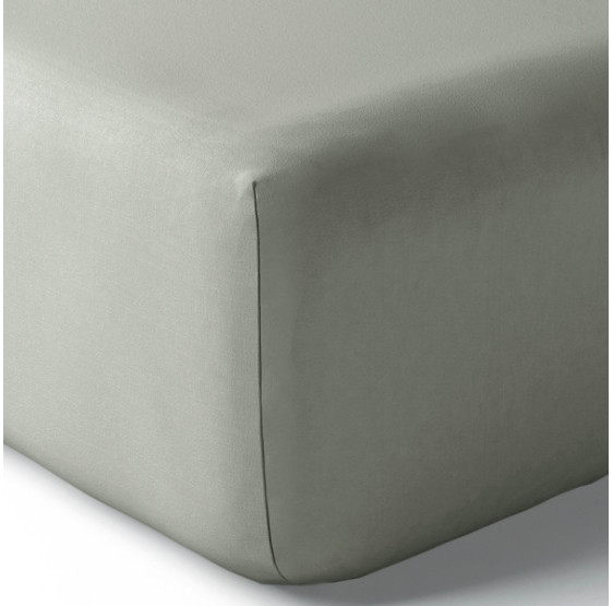 Drap housse Percale 140x190 cm Pur Coton Peigné Longues Fibres 80 Fils/cm²