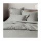 Housse de couette Percale Pur Coton Peigné Longues Fibres 80 Fils/cm²