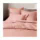 Housse de couette Percale Pur Coton Peigné Longues Fibres 80 Fils/cm²