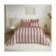 Pack Complet Housse de couette Imprimé 240 x 260 cm - Drap housse 180 x 200 cm King Size - 100% Coton 57 Fils