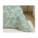 Pack Complet Housse de couette Imprimé 240 x 260 cm - Drap housse 180 x 200 cm King Size - 100% Coton 57 Fils