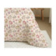 Pack Complet Housse de couette Imprimé 240 x 260 cm - Drap housse 180 x 200 cm King Size - 100% Coton 57 Fils