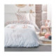 Parure de Couette 140x200 - 2 Pieces 100% Coton 