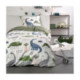 Parure de Couette 140x200 - 2 Pieces 100% Coton 