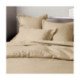 Housse de couette Percale Pur Coton Peigné Longues Fibres 80 Fils/cm²