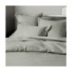 Housse de couette Percale Pur Coton Peigné Longues Fibres 80 Fils/cm²