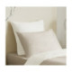 Pack Complet Housse de couette  Bicolore 140x200 cm - Drap housse 90x190 cm - 100% Coton 57 Fils