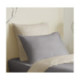 Pack Complet Housse de couette  Bicolore 140x200 cm - Drap housse 90x190 cm - 100% Coton 57 Fils