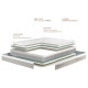 MATELAS UTOPIE BULTEX