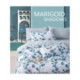 Parure de Couette Imprimé Double Face + 2 Taies d'oreiller 65x65 cm  - 100% Percale Pur Coton